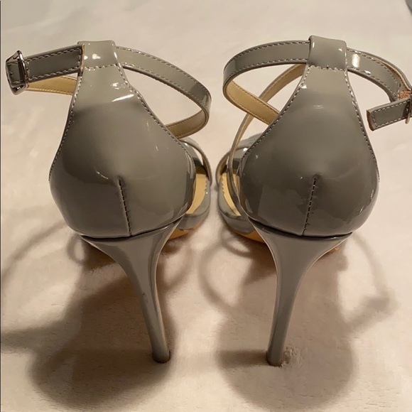 ZriEy Stiletto Heels in Grey Size 9M - Picture 2 of 5